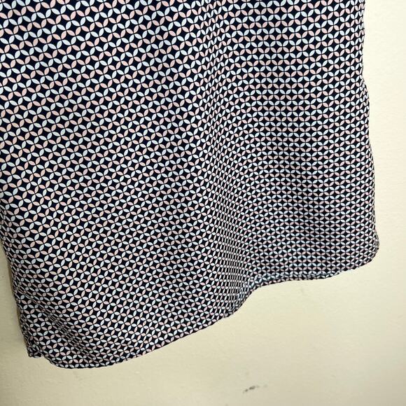 Merona Diamond Patterned Sleeveless Top Medium - Picture 7 of 9